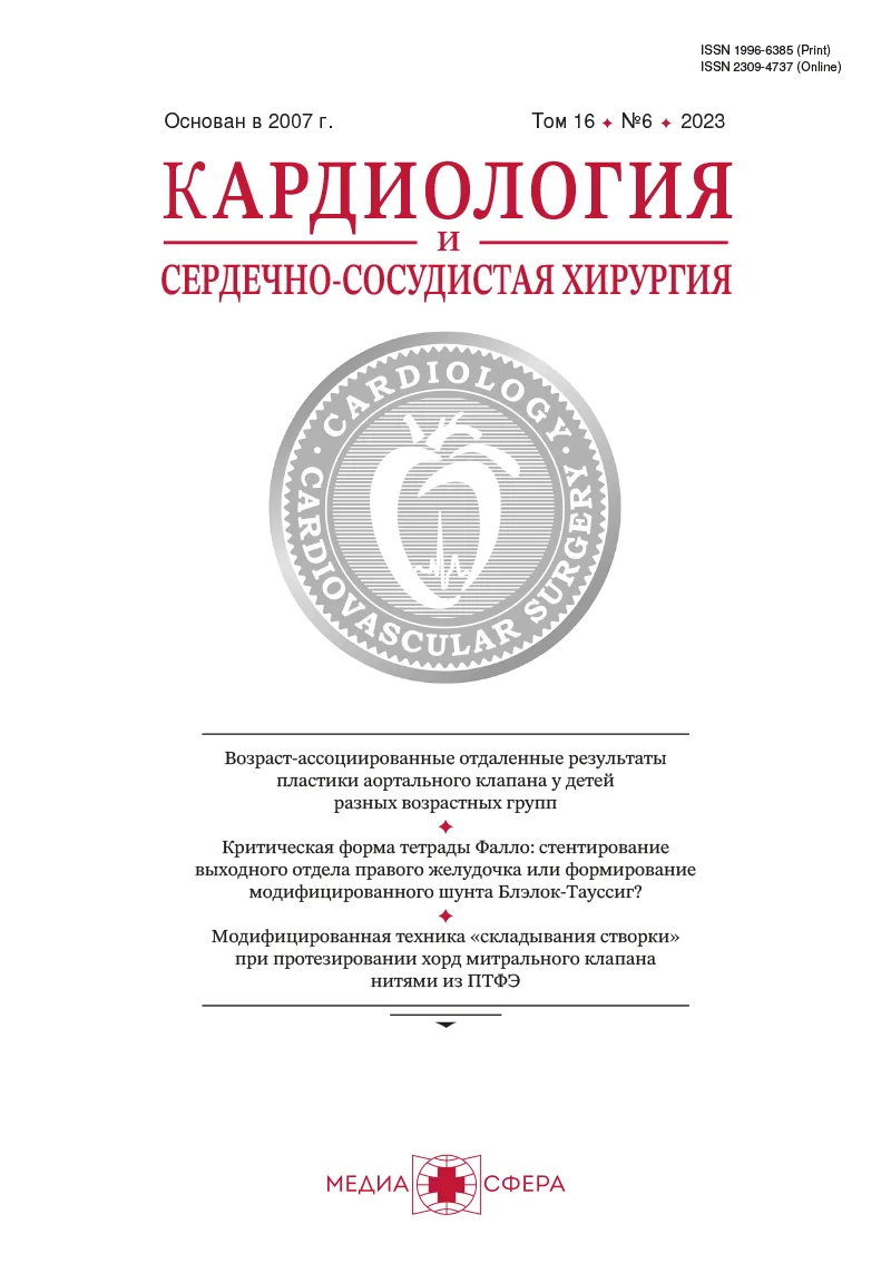 Инвазивная коронароангиография в качестве метода предоперационной оценки кардиального статуса у пациентов с аневризмами брюшной аорты