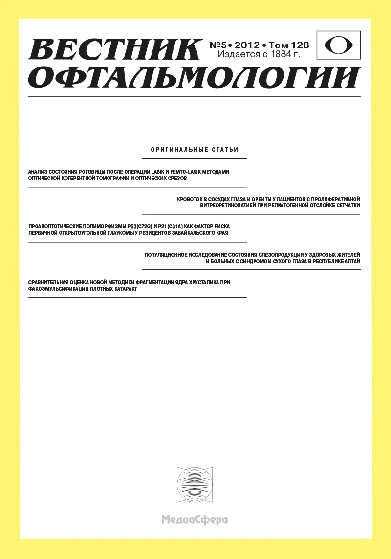 Применение анти-VEGF-препаратов в лечении неоваскулярной глаукомы